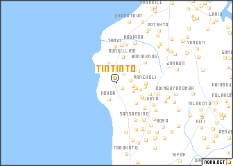 map of Tintinto