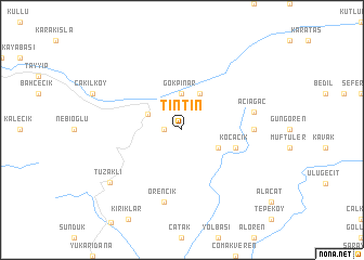 map of Tintin