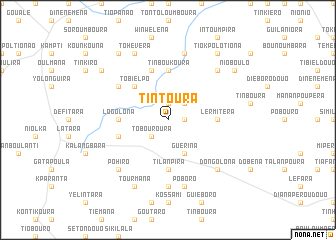 map of Tintoura