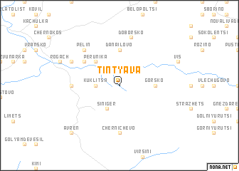 map of Tintyava