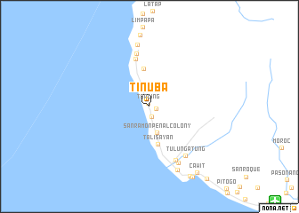 map of Tinuba