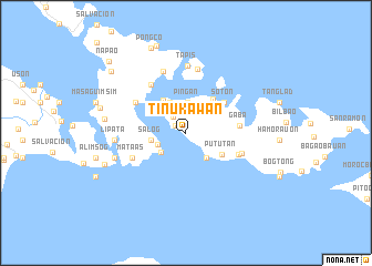 map of Tinukawan