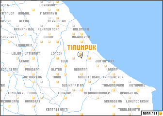map of Tinumpuk