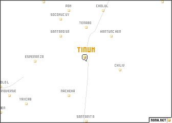 map of Tinum