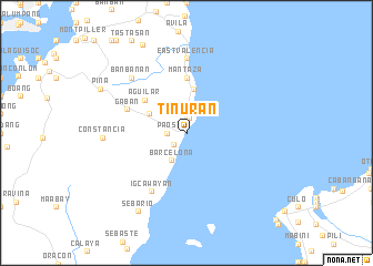 map of Tinuran