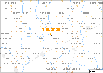 map of Tinwagan