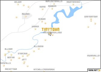 map of Tinytown