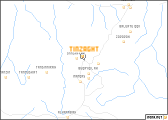 map of Tinzaght