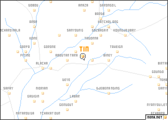 map of Tin