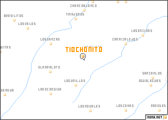 map of Tío Chonito