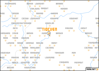 map of Tioc Vèn