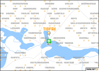 map of Tiofak