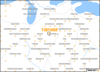 map of Tiofihor