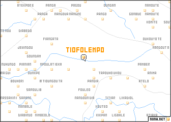map of Tiofolèmpo