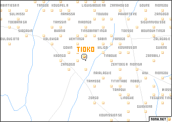 map of Tioko