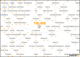 map of Tiolane
