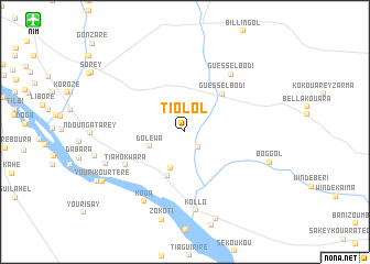 map of Tiolol
