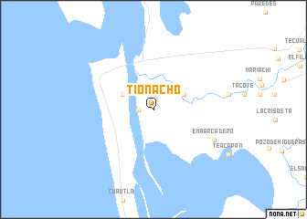 map of Tío Nacho