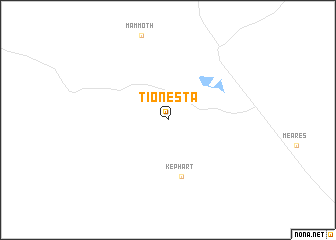 map of Tionesta
