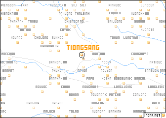 map of Tiong Sang