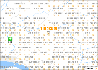 map of Tior Kuri