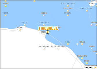 map of Tioubalel