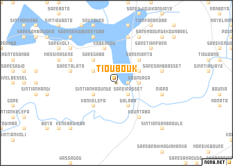 map of Tioubouk