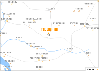 map of Tioudawa