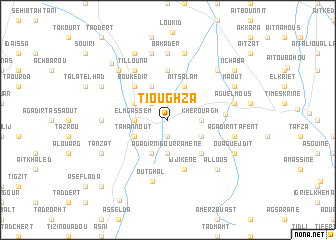 map of Tioughza