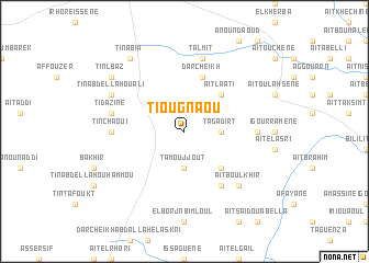 map of Ti Ougnaou