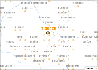 map of Tiourza