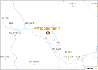 map of Tipabañado