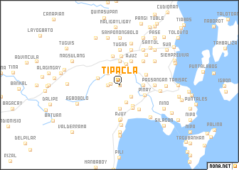 map of Tipacla