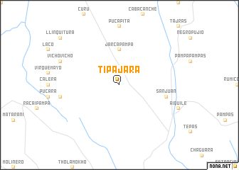 map of Tipajara