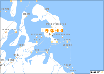 map of Tipakofari