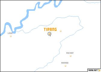 map of Tipang