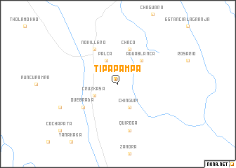 map of Tipapampa