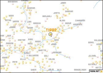 map of Tipar