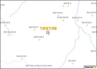 map of Tipatipa