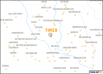 map of Tipica