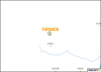 map of Tipishca