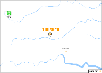 map of Tipishca