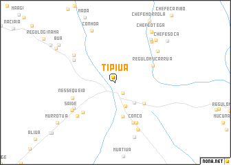 map of Tipiua