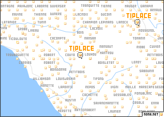 map of Ti Place