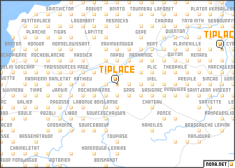 map of Ti Place