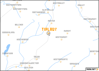 map of Tiplady