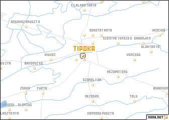 map of Tipóka