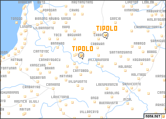 map of Tipolo