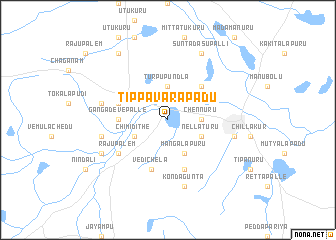 map of Tippavarapādu