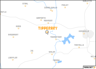 map of Tipperary